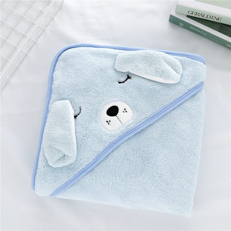 Wrap & Dry Baby Bath Towel - Soft and Secure Swaddle After Bath Time